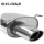 Bastuck Endschalldämpfer mit Einfach-Endrohr Oval RH 120x 80 mm für OPEL VECTRA C 2.8 V6 Turbo - 188 KW / OLVC-OVALR