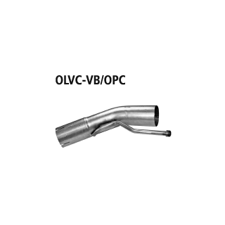 Bastuck Adapterrohr für Montage OLVC-OVALL + OLVC-OVALR + OLVC-3A auf Serie für OPEL VECTRA C 2.8 V6 Turbo OPC - 206 KW / OLVC-VB/OPC