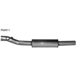 Bastuck Vorschalldämpfer für PEUGEOT 207 (WA_, WC_) 1.6 16V Turbo - 110 KW / PG207-1