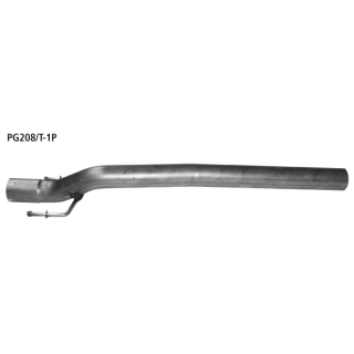 Bastuck Ersatzrohr für Vorschalldämpfer ohne Zulassung für PEUGEOT 208 1.6 - 115 KW / PG208/T-1P