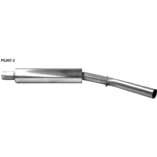 Bastuck Vorschalldämpfer für PEUGEOT 307 (3A/C) 1.6 HDi 110 - 80 KW / PG307-2
