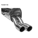 Bastuck Endschalldämpfer mit Doppel-Endrohr 2x...