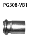Bastuck Adapter Komplettanlage auf Katalysator für...