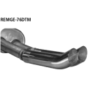 Bastuck Endschalldämpfer mit Doppel-Endrohr DTM 2x...