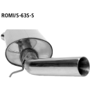 Bastuck Endschalldämpfer mit Einfach-Endrohr...