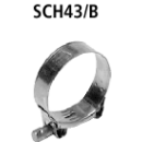 Bastuck Auspuffschelle Edelstahl Ø 43-47 mm...