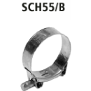 Bastuck Auspuffschelle Edelstahl Ø 55-58 mm...