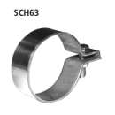 Bastuck Auspuffschelle Edelstahl Ø 63-68 mm für MINI MINI (R56) Cooper - 88 KW / SCH63