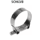 Bastuck Auspuffschelle Edelstahl Ø 63-68 mm...