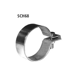 Bastuck Auspuffschelle Edelstahl Ø 68-73 mm für AUDI A3 (8V1) 1.4 TFSI - 92 KW / SCH68