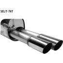 Bastuck Endschalldämpfer mit Doppel-Endrohr 2x...