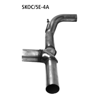 Bastuck Y-Verbindungsrohr hinten für Enschalldämpfer LH+RH für SKODA OCTAVIA (5E3) 2.0 TSI RS - 162 KW / SKOC/5E-4A