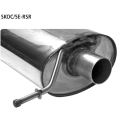 Bastuck Endschalldämpfer RH mit 1x Ausgangrohr...