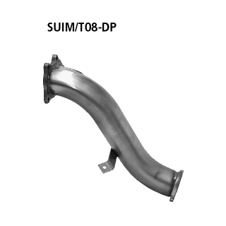 Bastuck Turboabgangsrohr ohne Zulassung für SUBARU IMPREZA Schrägheck (GR, GH, G3) 2.5 WRX SE AWD - 195 KW / SUIM/T08-DP