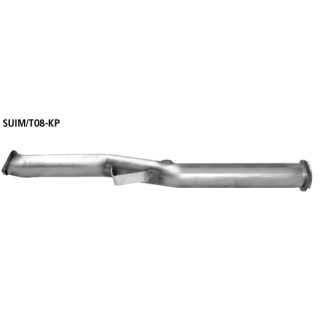 Bastuck Ersatzrohr für Katalysator ohne Zulassung für SUBARU IMPREZA Schrägheck (GR, GH, G3) 2.5 WRX SE AWD - 195 KW / SUIM/T08-KP