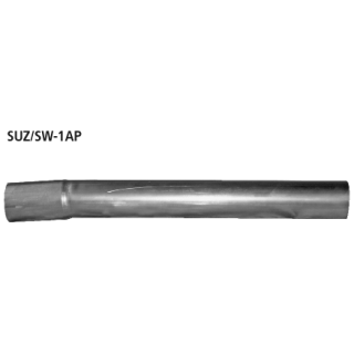 Bastuck Ersatzrohr für Vorschalldämpfer ohne Zulassung Swift Sport 1600 für SUZUKI SWIFT III (MZ, EZ) 1.6 - 92 KW / SUZ/SW-1AP