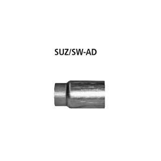 Bastuck Adapter Vorschalldämpfer auf Serie Swift Sport 1600 für SUZUKI SWIFT III (MZ, EZ) 1.6 - 92 KW / SUZ/SW-AD
