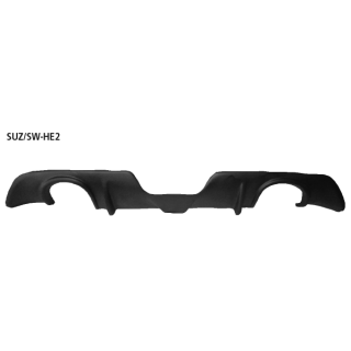 Bastuck Heckschürzeneinsatz mit Ausschnitt für 2x Einfach-Endrohr LH + RH für SUZUKI SWIFT III (MZ, EZ) 1.3 - 68 KW / SUZ/SW-HE2