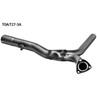 Bastuck Verbindungsrohr für Endschalldämpfer LH + RH für TOYOTA AVENSIS Station Wagon (ZRT27, ADT27) 2.2 D-4D - 130 KW / TOA/T27-3A