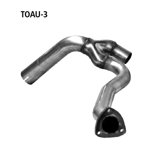 Bastuck Verbindungsrohr für Endschalldämpfer LH + RH für TOYOTA AURIS (NRE15_, ZZE15_, ADE15_, ZRE15_, NDE15_) 1.33 Dual-VVTi - 74 KW / TOAU-3