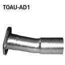 Bastuck Adapter für Komplettanlage mit Flansch...