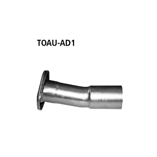 Bastuck Adapter für Komplettanlage mit Flansch für TOYOTA AURIS (NZE18_, ZRE18_) 2.0 D-4D - 91 KW / TOAU-AD1