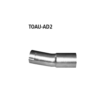 Bastuck Adapter für Komplettanlage ohne Flansch für TOYOTA AURIS (NZE18_, ZRE18_) 1.4 D-4D - 66 KW / TOAU-AD2