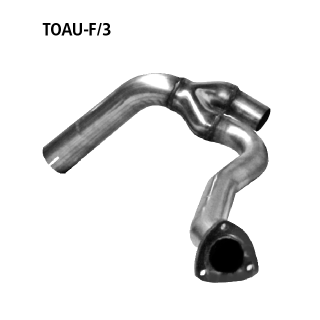 Bastuck Verbindungsrohr für Endschalldämpfer LH + RH für TOYOTA AURIS TOURING SPORTS (ADE18_, ZWE18_, ZRE18_) 1.4 D-4D - 66 KW / TOAU-F/3