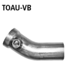 Bastuck Verbindungsrohr ohne Zulassung für TOYOTA...