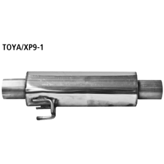 Bastuck Vorschalldämpfer für TOYOTA YARIS (NHP13_, NSP13_, NCP13_, KSP13_, NLP13_) 1.3 - 73 KW / TOYA/XP9-1