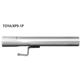 Bastuck Ersatzrohr für Vorschalldämpfer ohne Zulassung für TOYOTA YARIS (SCP1_, NLP1_, NCP1_) 1.3 - 64 KW / TOYA/XP9-1P