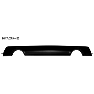 Bastuck Heckschürzenansatz für Einfach-Endrohr Ausgang LH + RH für TOYOTA YARIS (SCP1_, NLP1_, NCP1_) 1.3 - 64 KW / TOYA/XP9-HE2