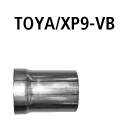 Bastuck Verbindungsrohr auf Katalysator für TOYOTA...