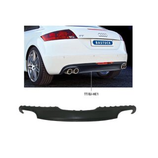 Bastuck Heckschürzeneinsatz für 2x Doppel-Endrohr LH + RH für AUDI TT Roadster (8J9) 2.0 TFSI quattro - 147 KW / TT/8J-HE1