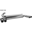 Bastuck Endschalldämpfer mit Doppel-Endrohr LH + RH...