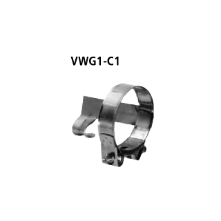 Bastuck Halteschelle vorn Ø 63 mm für VW GOLF I Cabriolet (155) 1.5 - 51 KW / VWG1-C1