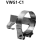 Bastuck Halteschelle vorn Ø 63 mm für VW SCIROCCO (53B) 1.3 - 40 KW / VWG1-C1