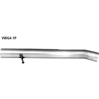 Bastuck Ersatzrohr für Vorschalldämpfer ohne Zulassung für SEAT TOLEDO II (1M2) 1.9 TDI - 110 KW / VWG4-1P