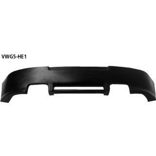 Bastuck Heckschürze mit Auschnitt für 2x Doppel-Endrohr LH + RH für VW GOLF V (1K1) 2.0 GTI - 169 KW / VWG5-HE1