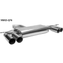 Bastuck Endschalldämpfer mit Doppel-Endrohr 2x...