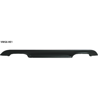 Bastuck Heckschürzeneinsatz mit Auschnitt für 2x Doppel-Endrohr für VW GOLF VI Cabriolet (517) 1.6 TDI - 77 KW / VWG6-HE1