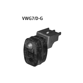 Bastuck Aufhängegummi RH für Endschalldämpfer für VW GOLF VII Kombi (BA5) 2.0 TDI - 110 KW / VWG7/D-G