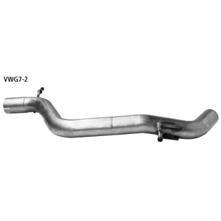 Bastuck Ersatzrohr für Vorschalldämpfer ohne Zulassung für VW GOLF VII Kombi (BA5) 1.6 TDI - 77 KW / VWG7-2