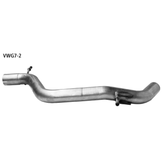 Bastuck Ersatzrohr für Vorschalldämpfer ohne Zulassung für SKODA OCTAVIA Combi (5E5) 2.0 TSI RS - 162 KW / VWG7-2