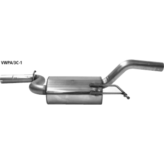 Bastuck Vorschalldämpfer für VW PASSAT CC (357) 2.0 TDI 4motion - 103 KW / VWPA/3C-1