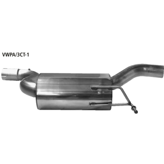 Bastuck Vorschalldämpfer für VW PASSAT (3C2) 1.4 TSI - 90 KW / VWPA/3CT-1