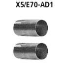 Bastuck Adapterrohrsatz Endschalldämpfer auf Serie...