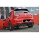 FMS Street Beast 76mm Duplex Sportauspuffanlage ab Kat für VW GOLF VII (5G1, BE1) 2.0 TDI - 110 KW / SBVW50AD-X3-x