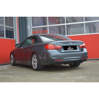 FMS Street Beast 76mm Duplex Sportendschalldämpfer für BMW 3 (F30, F35, F80) 320 d - 147 KW / SBEBM67AMD-X3-x