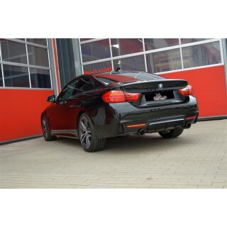 FMS Street Beast 76mm Duplex Sportendschalldämpfer für BMW 3 Touring (F31) 330 d - 190 KW / SBEBM69AMD-X3-x